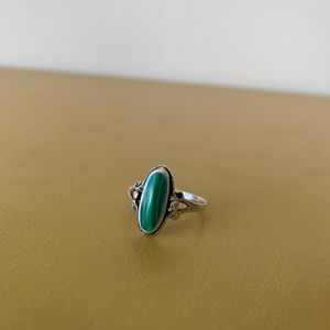 Pretty Green Stone Ring